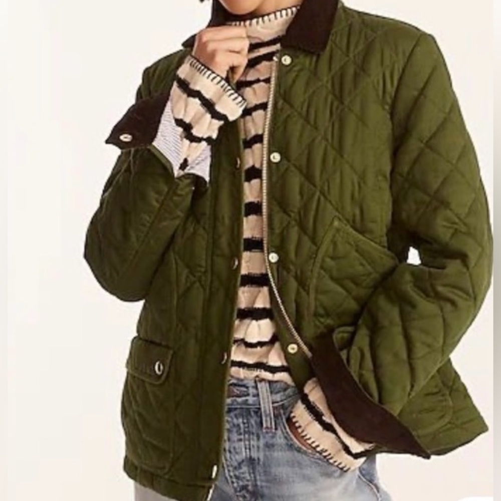 J.crew quilted barn jacket